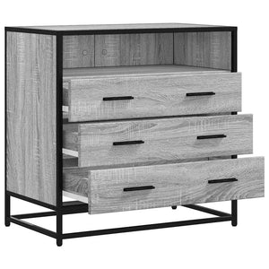 Συρταριέρα Γκρι sonoma 70x41x70 εκ. από Επεξεργασμένο Ξύλο - Pakobazaar