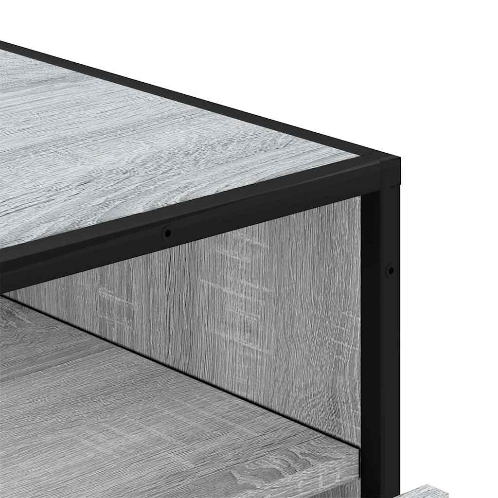 Συρταριέρα Γκρι sonoma 70x41x70 εκ. από Επεξεργασμένο Ξύλο - Pakobazaar