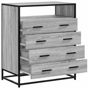 Συρταριέρα Γκρι sonoma 70x41x83,5 εκ. από Επεξεργασμένο Ξύλο - Pakobazaar