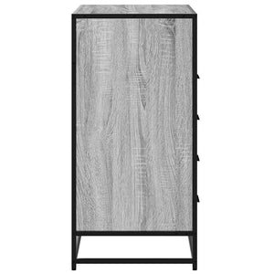 Συρταριέρα Γκρι sonoma 70x41x83,5 εκ. από Επεξεργασμένο Ξύλο - Pakobazaar