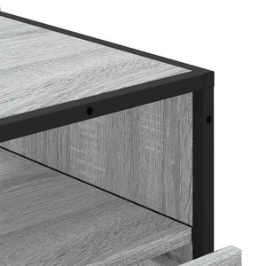 Συρταριέρα Γκρι sonoma 70x41x83,5 εκ. από Επεξεργασμένο Ξύλο - Pakobazaar