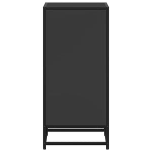 ντουλάπι βιβλίων  Μαύρο 40x35x76 cm Κατασκευασμένο ξύλο