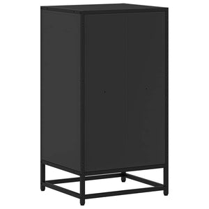 ντουλάπι βιβλίων  Μαύρο 40x35x76 cm Κατασκευασμένο ξύλο