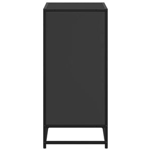 ντουλάπι βιβλίων  Μαύρο 60x35x76 cm Κατασκευασμένο ξύλο