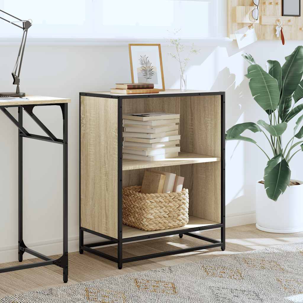 Ντουλάπι βιβλίων Sonoma Oak 60x35x76 cm Κατασκευασμένο ξύλο