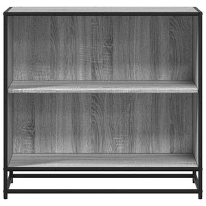 Βιβλιοθήκη Γκρι Sonoma 80,5x35x76 εκ. από Επεξεργασμένο Ξύλο