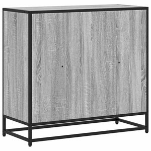 Βιβλιοθήκη Γκρι Sonoma 80,5x35x76 εκ. από Επεξεργασμένο Ξύλο