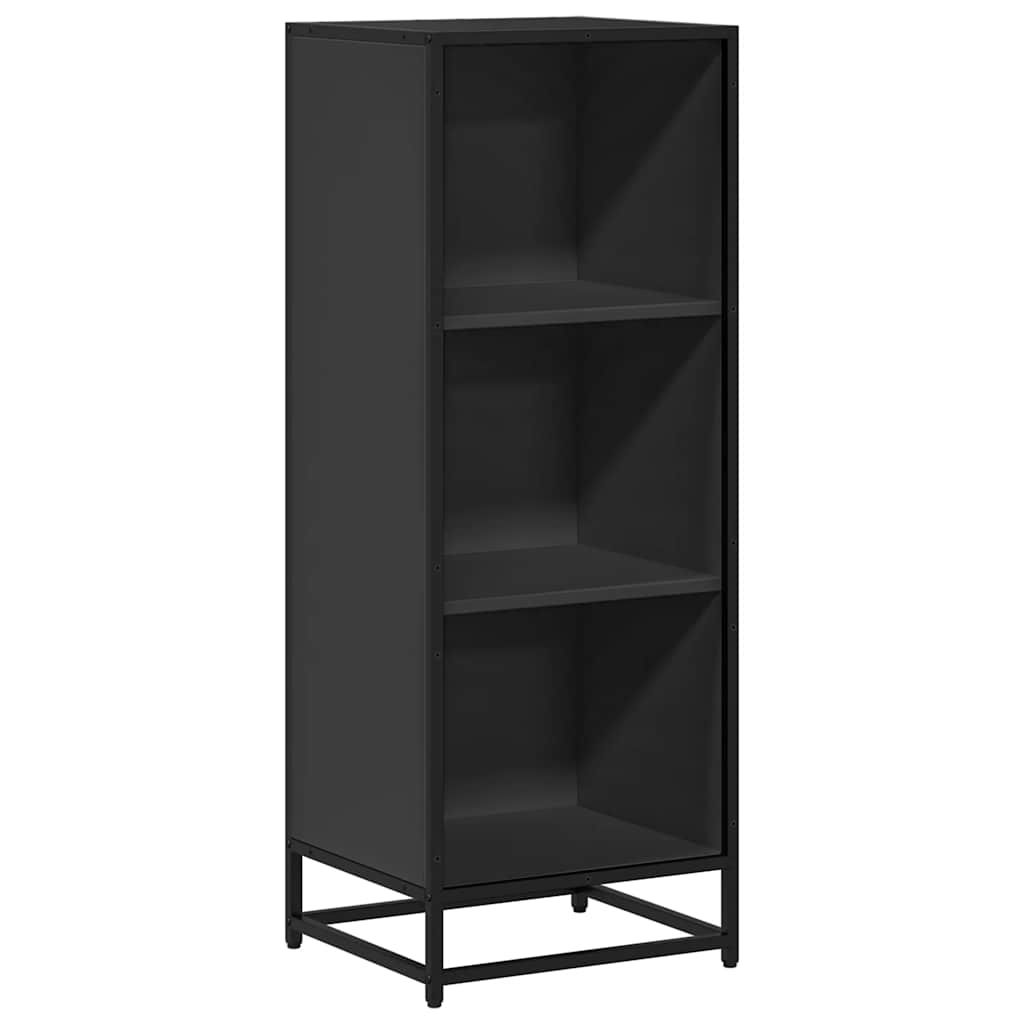 ντουλάπι βιβλίων  Μαύρο 40x35x107,5 cm Κατασκευασμένο ξύλο