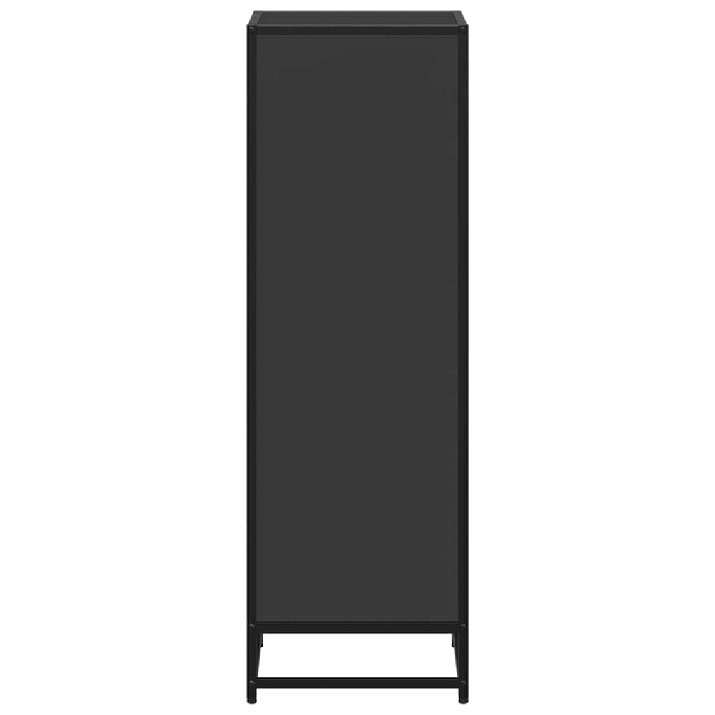 ντουλάπι βιβλίων  Μαύρο 40x35x107,5 cm Κατασκευασμένο ξύλο