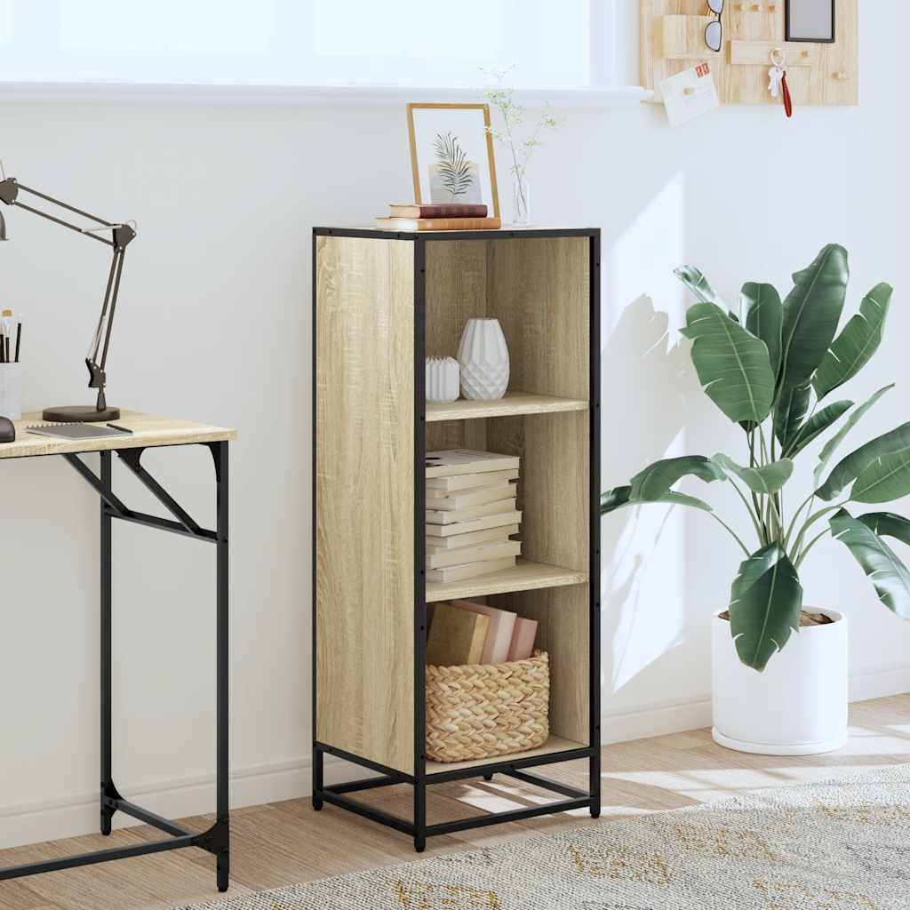 Ντουλάπι βιβλίων Sonoma Oak 40x35x107,5 cm Κατασκευασμένο ξύλο - Pakobazaar