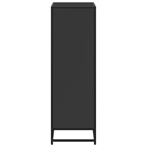 ντουλάπι βιβλίων  Μαύρο 60x35x107,5 cm Κατασκευασμένο ξύλο