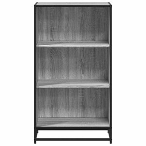 Ντουλάπι βιβλίων Γκρι Sonoma 60x35x107,5 cm Κατασκευασμένο ξύλο