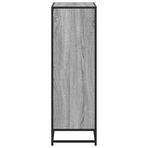 Ντουλάπι βιβλίων Γκρι Sonoma 60x35x107,5 cm Κατασκευασμένο ξύλο