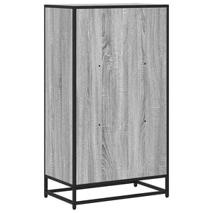 Ντουλάπι βιβλίων Γκρι Sonoma 60x35x107,5 cm Κατασκευασμένο ξύλο