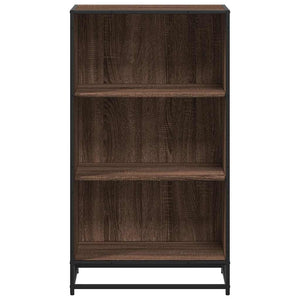Ντουλάπι βιβλίων καφέ δρυς 60x35x107,5 cm Κατασκευασμένο ξύλο