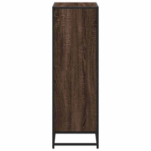Ντουλάπι βιβλίων καφέ δρυς 60x35x107,5 cm Κατασκευασμένο ξύλο