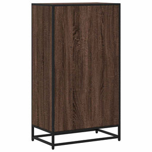 Ντουλάπι βιβλίων καφέ δρυς 60x35x107,5 cm Κατασκευασμένο ξύλο