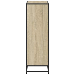 Βιβλιοθήκη Χρώμα Sonoma Δρυς 80,5x35x107,5 εκ. Μοριοσανίδα