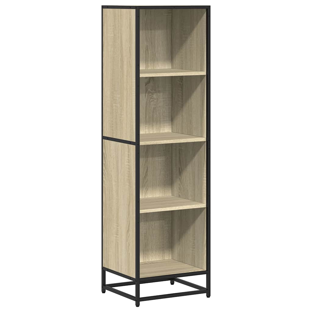 Βιβλιοθήκη Χρώμα sonoma Δρυς 40x35x139 εκ. Μοριοσανίδα