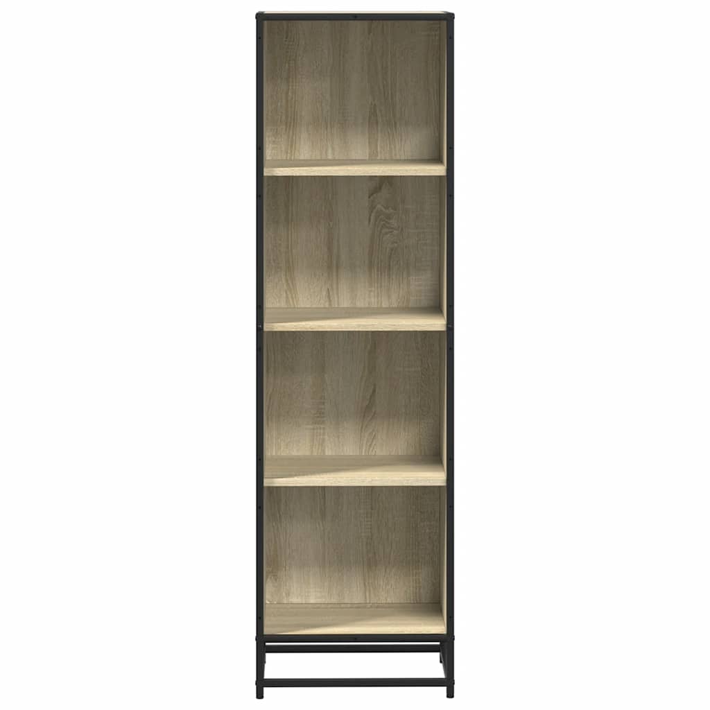Βιβλιοθήκη Χρώμα sonoma Δρυς 40x35x139 εκ. Μοριοσανίδα