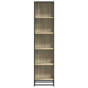 Βιβλιοθήκη Χρώμα Sonoma Δρυς 40x35x170,5 εκ. Μοριοσανίδα