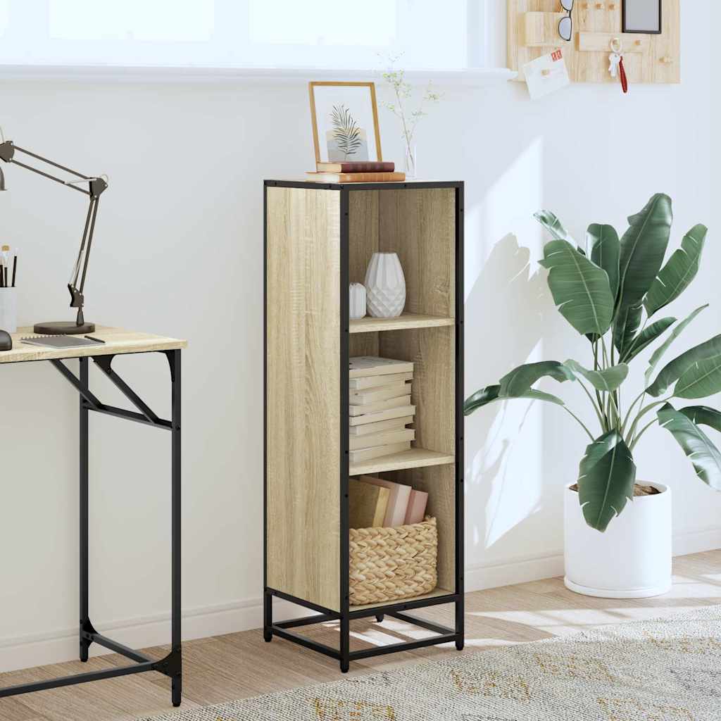 Βιβλιοθήκη Sonoma Δρυς 33,5x33x107,5 εκ. Επεξεργασμένο Ξύλο - Pakobazaar