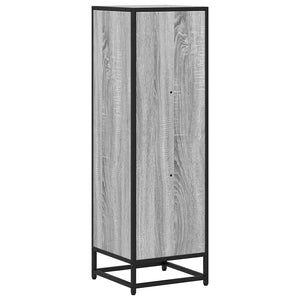 Βιβλιοθήκη Γκρι sonoma 33,5x33x107,5 εκ. Επεξεργασμένο Ξύλο - Pakobazaar