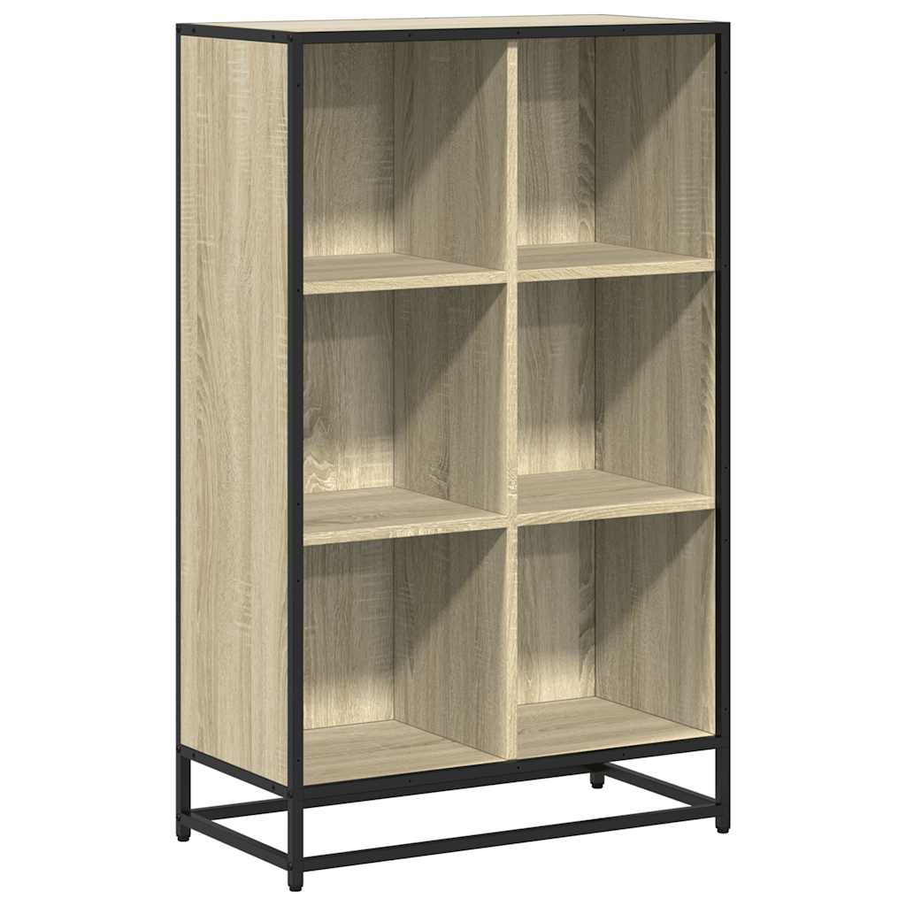 Βιβλιοθήκη Χρώμα Sonoma Δρυς 65,5x33x107,5 εκ. Μοριοσανίδα