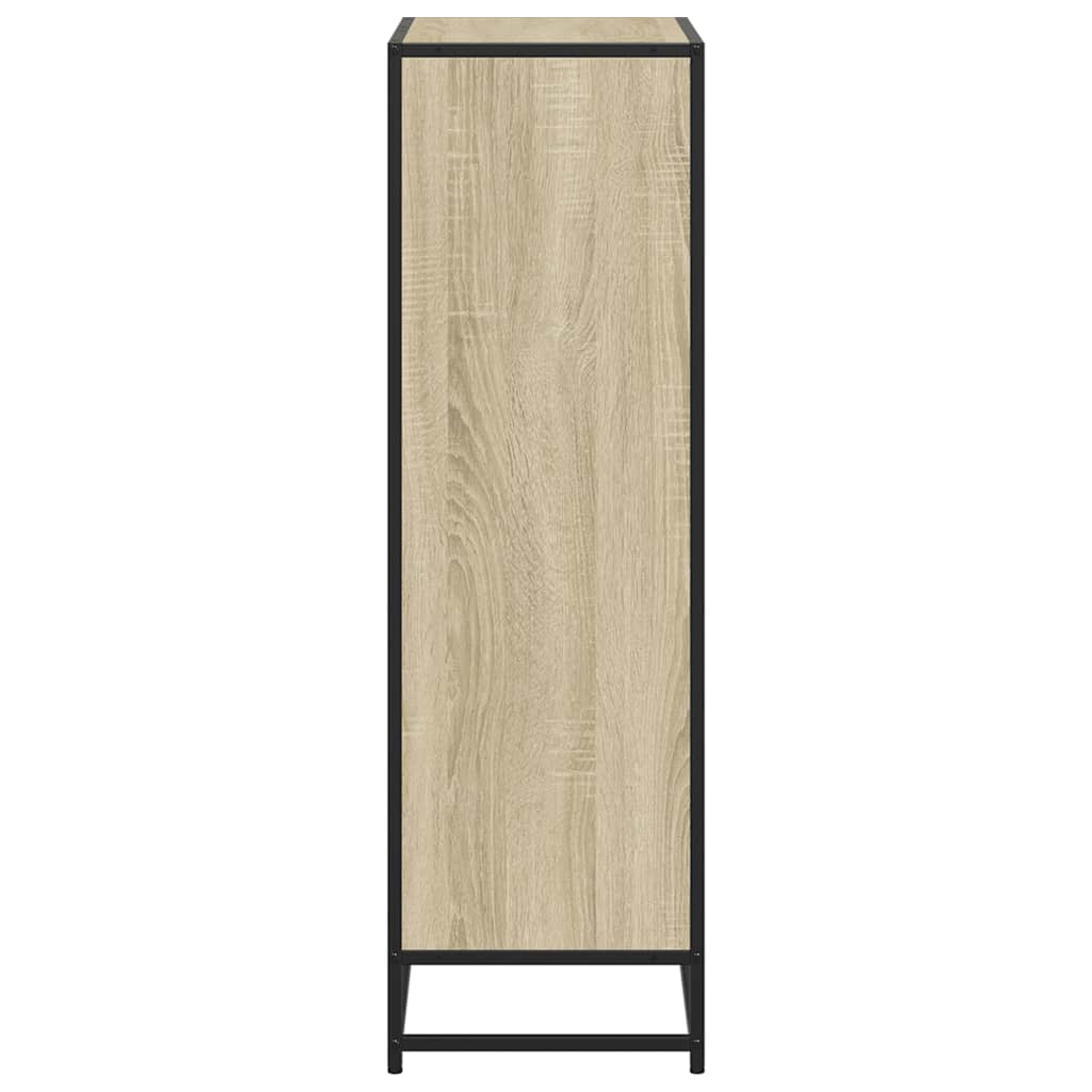 Βιβλιοθήκη Χρώμα Sonoma Δρυς 65,5x33x107,5 εκ. Μοριοσανίδα