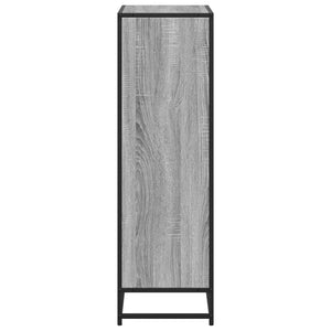 Βιβλιοθήκη Γκρι sonoma 65,5x33x107,5 εκ. Επεξεργασμένο Ξύλο