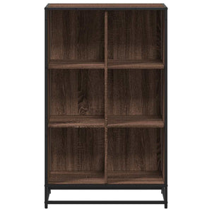 Βιβλιοθήκη Καφέ Δρυς 65,5x33x107,5 εκ. από Επεξεργασμένο Ξύλο