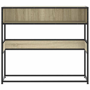 Τραπέζι Κονσόλα Sonoma Δρυς 90x35x80 εκ. Επεξεργασμένο Ξύλο