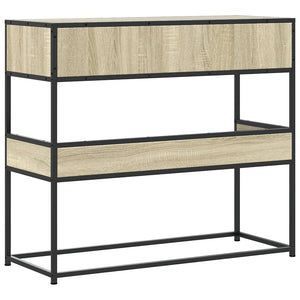Τραπέζι Κονσόλα Sonoma Δρυς 90x35x80 εκ. Επεξεργασμένο Ξύλο