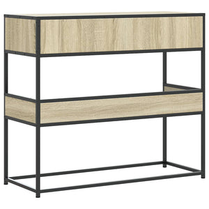 Τραπέζι Κονσόλα Sonoma Δρυς 90x35x80 εκ. Επεξεργασμένο Ξύλο