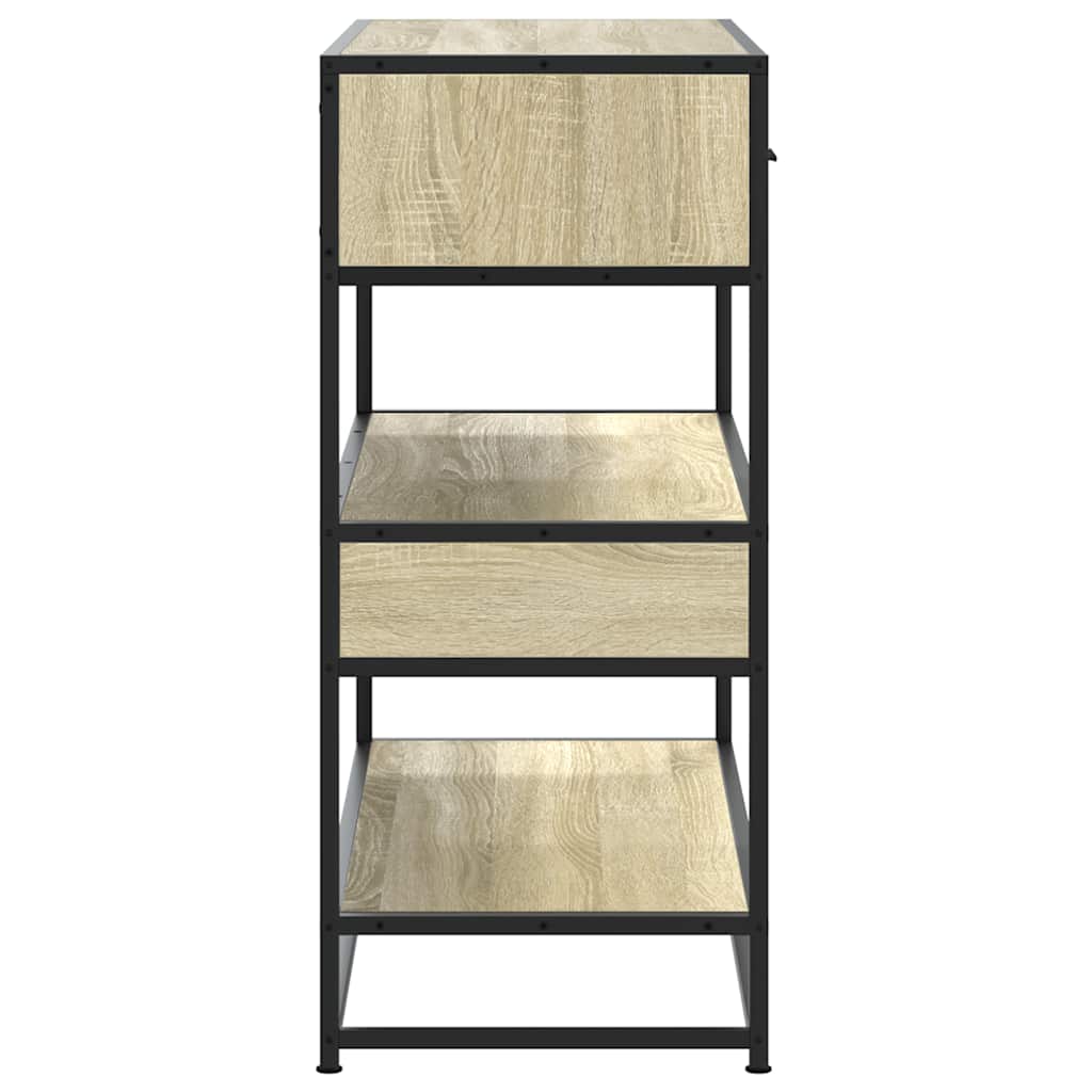 Τραπέζι Κονσόλα Sonoma Δρυς 90x35x80 εκ. Επεξεργασμένο Ξύλο