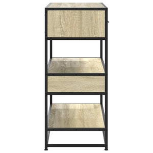 Τραπέζι Κονσόλα Sonoma Δρυς 90x35x80 εκ. Επεξεργασμένο Ξύλο