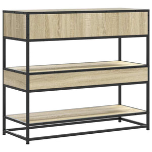 Τραπέζι Κονσόλα Sonoma Δρυς 90x35x80 εκ. Επεξεργασμένο Ξύλο
