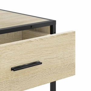 Τραπέζι Κονσόλα Sonoma Δρυς 90x35x80 εκ. Επεξεργασμένο Ξύλο