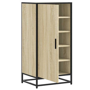 Παπουτσοθήκη Sonoma Δρυς 48x38x97,5 εκ. από Επεξεργασμένο Ξύλο - Pakobazaar