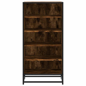 Παπουτσοθήκη Καπνιστή Δρυς 48x38x97,5 εκ. Επεξεργασμένο Ξύλο
