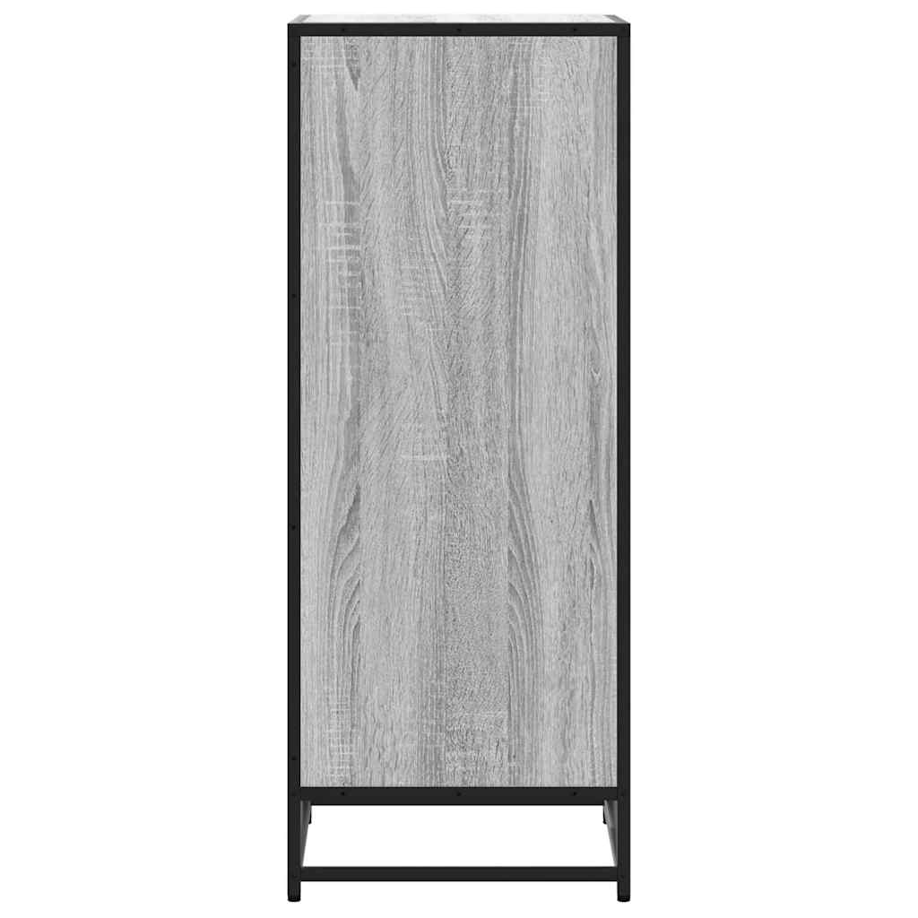 Ράφι παπουτσιών  Γκρι Sonoma 48x38x97,5 cm Κατασκευασμένο ξύλο