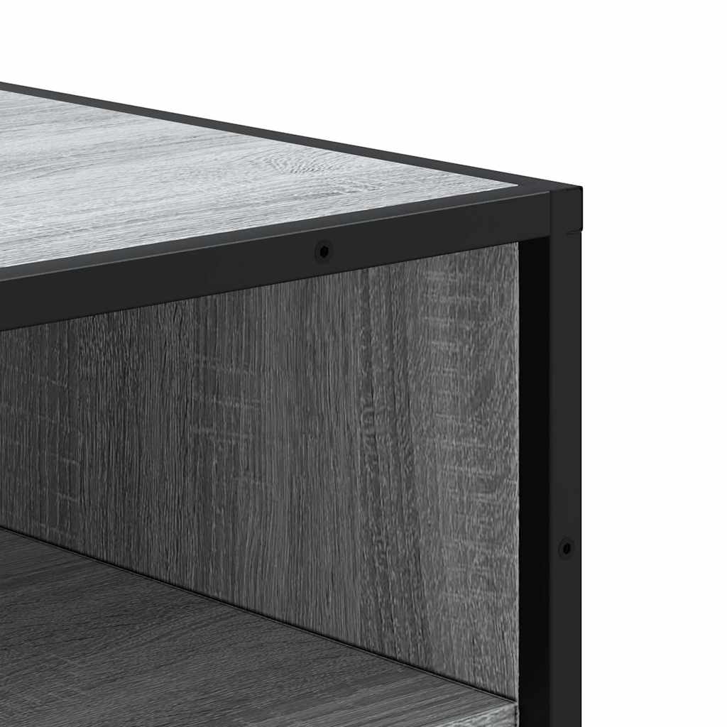 Ράφι παπουτσιών  Γκρι Sonoma 48x38x97,5 cm Κατασκευασμένο ξύλο