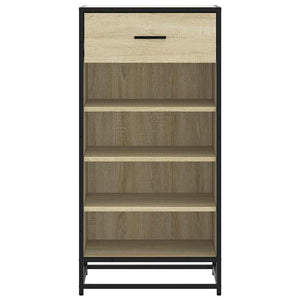 Παπουτσοθήκη Sonoma Δρυς 48x38x97,5 εκ. Επεξεργασμένο Ξύλο - Pakobazaar