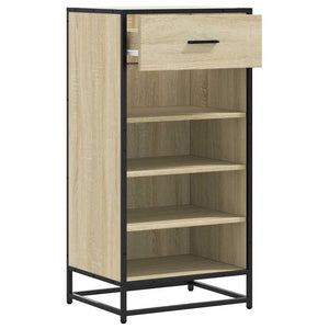 Παπουτσοθήκη Sonoma Δρυς 48x38x97,5 εκ. Επεξεργασμένο Ξύλο - Pakobazaar