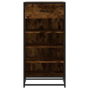 Παπουτσοθήκη Καπνιστή Δρυς 48x38x97,5 εκ. Επεξεργασμένο Ξύλο - Pakobazaar
