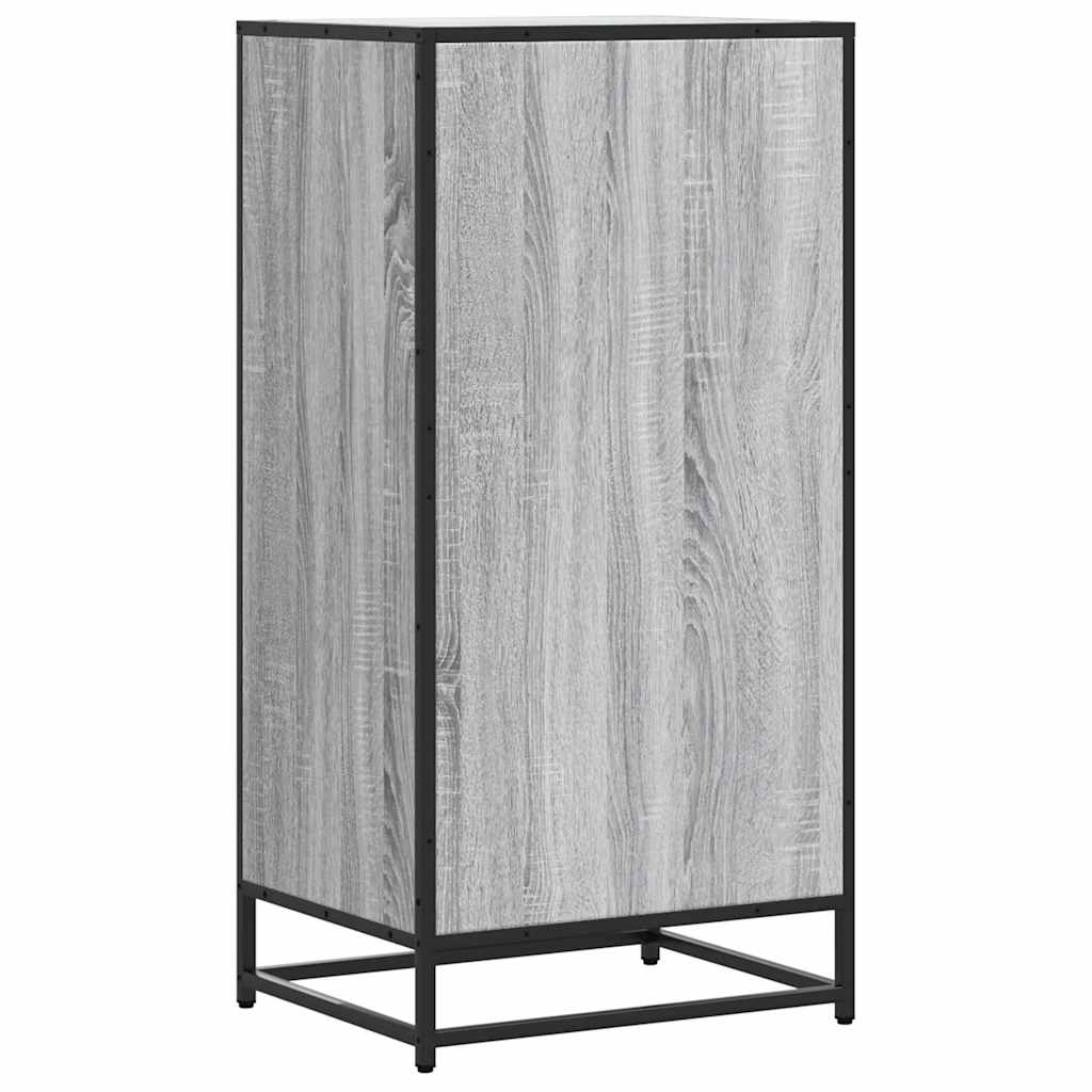 Ράφι παπουτσιών  Γκρι Sonoma 48x38x97,5 cm Κατασκευασμένο ξύλο