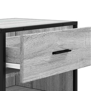 Ράφι παπουτσιών  Γκρι Sonoma 48x38x97,5 cm Κατασκευασμένο ξύλο