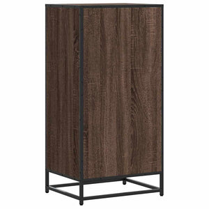 Ράφι παπουτσιών καφέ δρυς 48x38x97,5 cm Κατασκευασμένο ξύλο