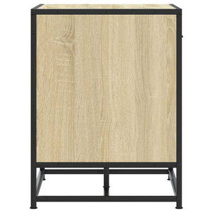 Πάγκος παπουτσιών Δρυς sonoma 60x40x53,5 cm Επεξεργασμένο ξύλο