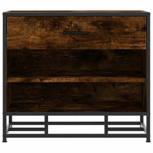 Πάγκος παπουτσιών Δρυς Καπνιστό 60x40x53,5cm Επεξεργασμένο ξύλο